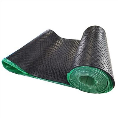 Polímero de lámina de caucho con revestimiento de diamante NR o BR